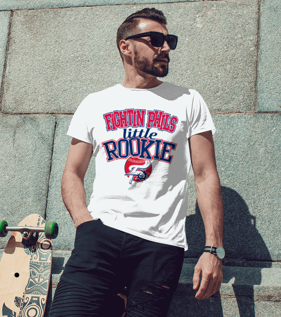 Fightin Phils Little Rookie Baseball Toddler T-Shirt
