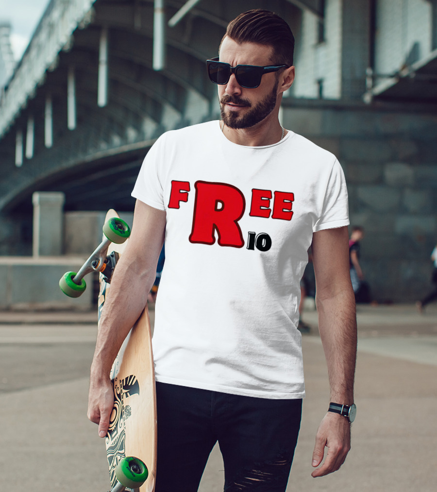 Peeta Mellark Free Rio Da Yung Rose Bold Red Letters T-Shirt