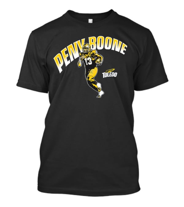 Peny Boone 13 Toledo Rockets Football T-Shirt