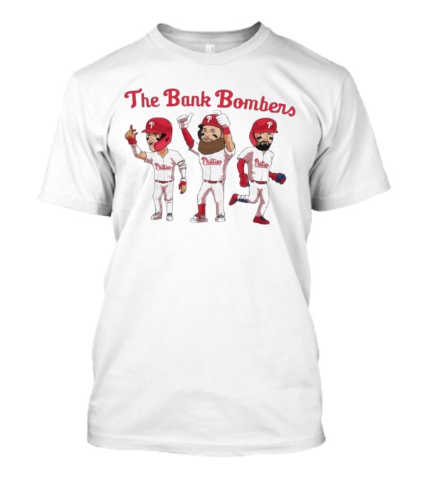 The Bank Bombers Phillies Bryce Harper T-Shirt