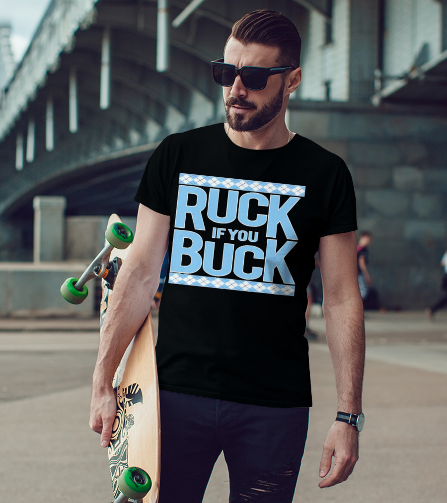 North Carolina Tar Heels Kaimon Rucker Ruck If You Buck Argyle T-Shirt