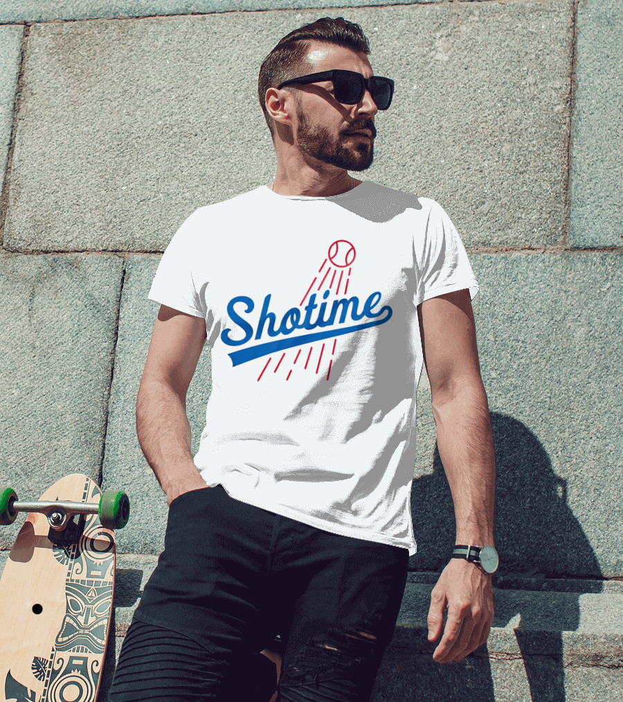Shotime Baseball Dodgers Los Angeles T-Shirt