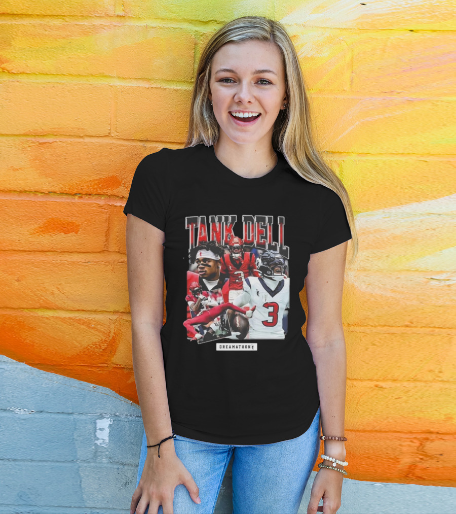 Tank Dell Dreamathon Football Montage T-Shirt