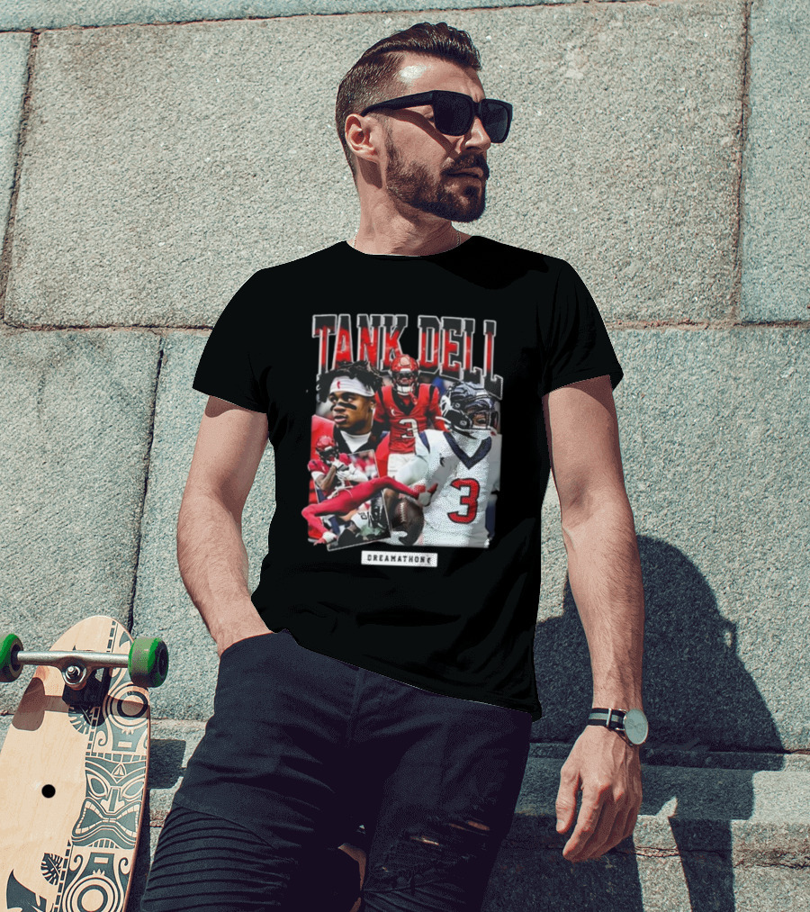 Tank Dell Dreamathon Football Montage T-Shirt