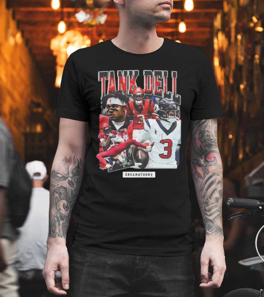 Tank Dell Dreamathon Football Montage T-Shirt