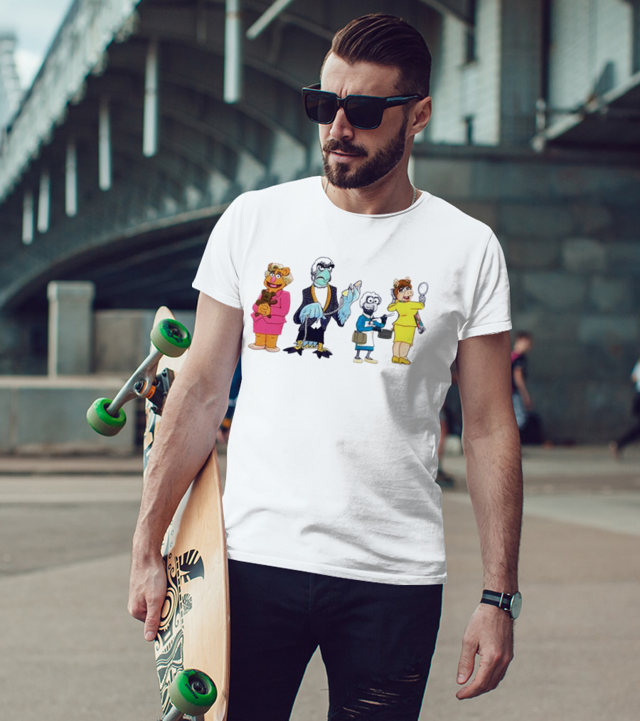 Golden Girls Muppets Characters Mashup T-Shirt