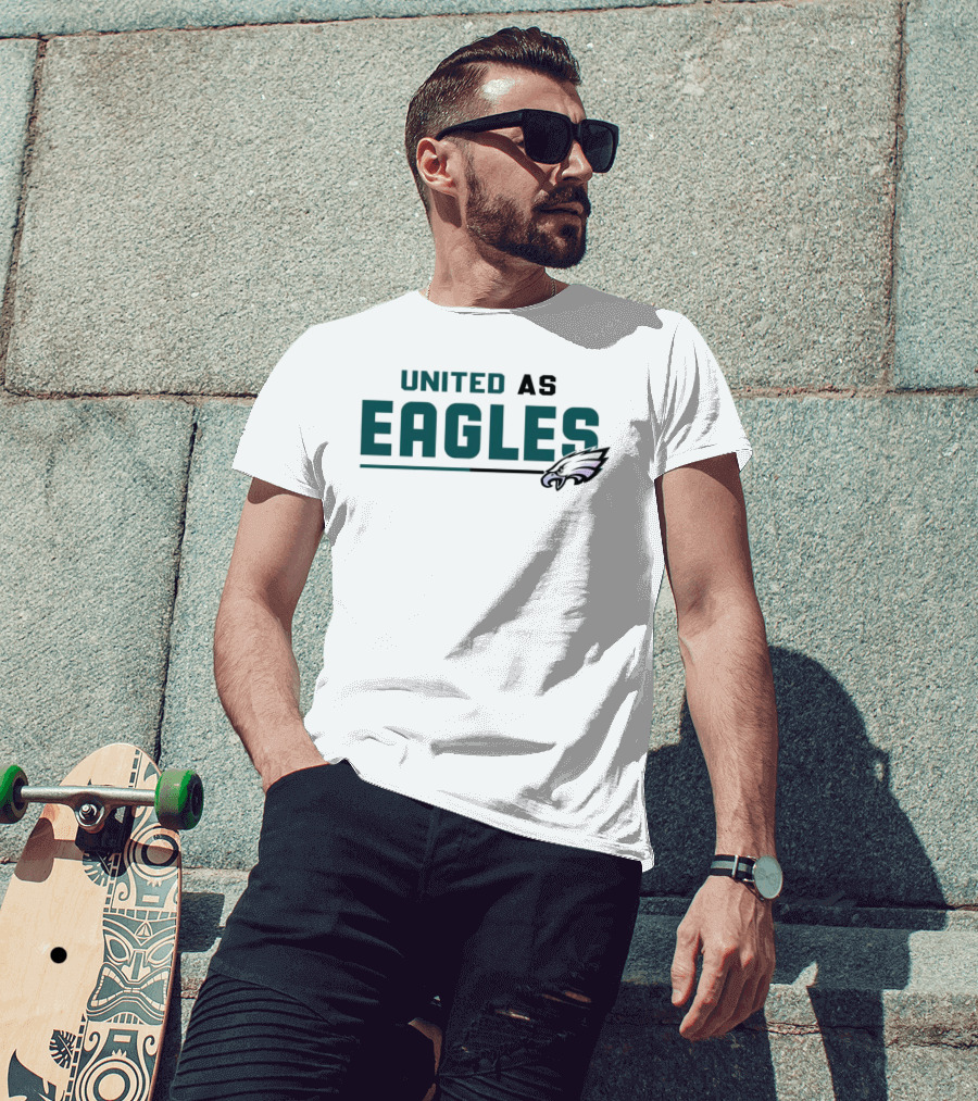 United As Philadelphia Eagles NFL Football Fans T-Shirt