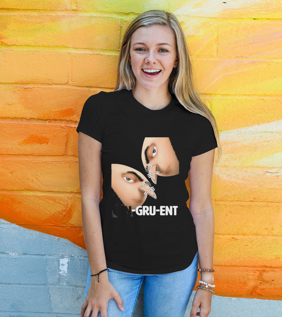 Felonious Gru CON-GRU-ENT Reflection Geometric Parallels T-Shirt