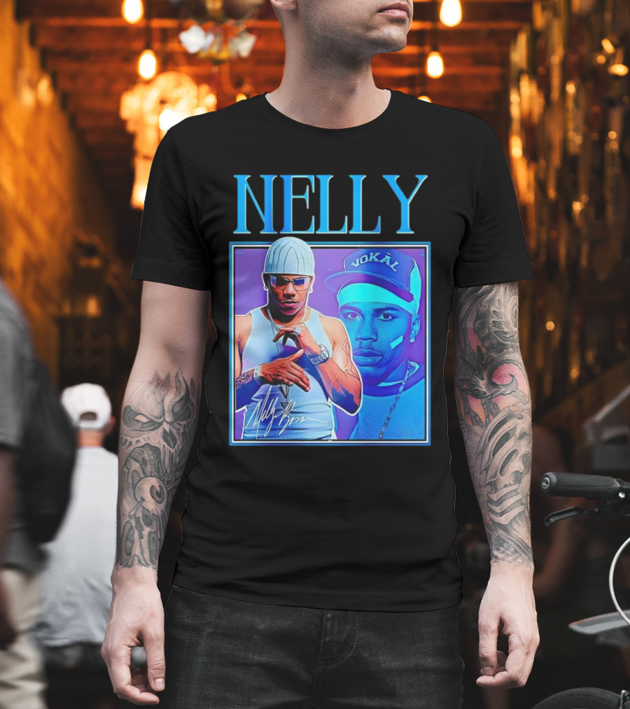 Nelly Vokal Hat and Iconic Signature T-Shirt