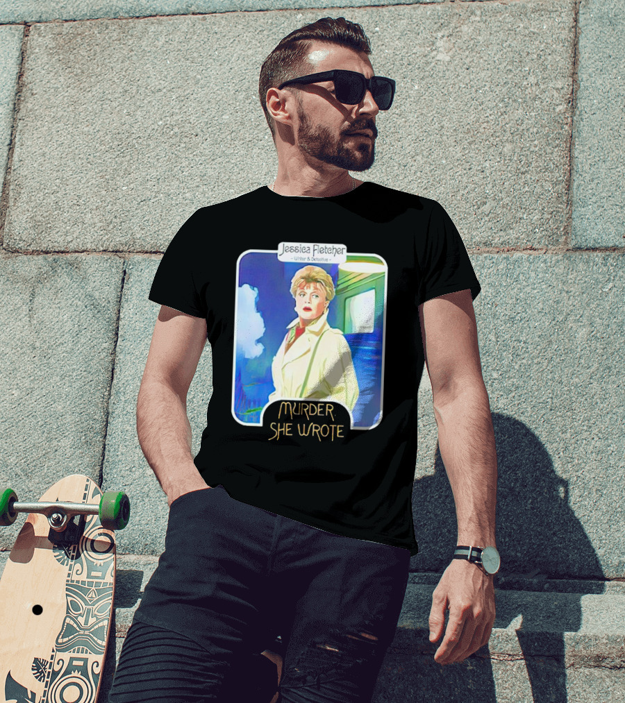 Jessica Fletcher Writer Detective Murder She Wrote T-Shirt