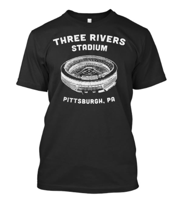 Three Rivers Stadium Pittsburgh PA Baseball T-Shirt