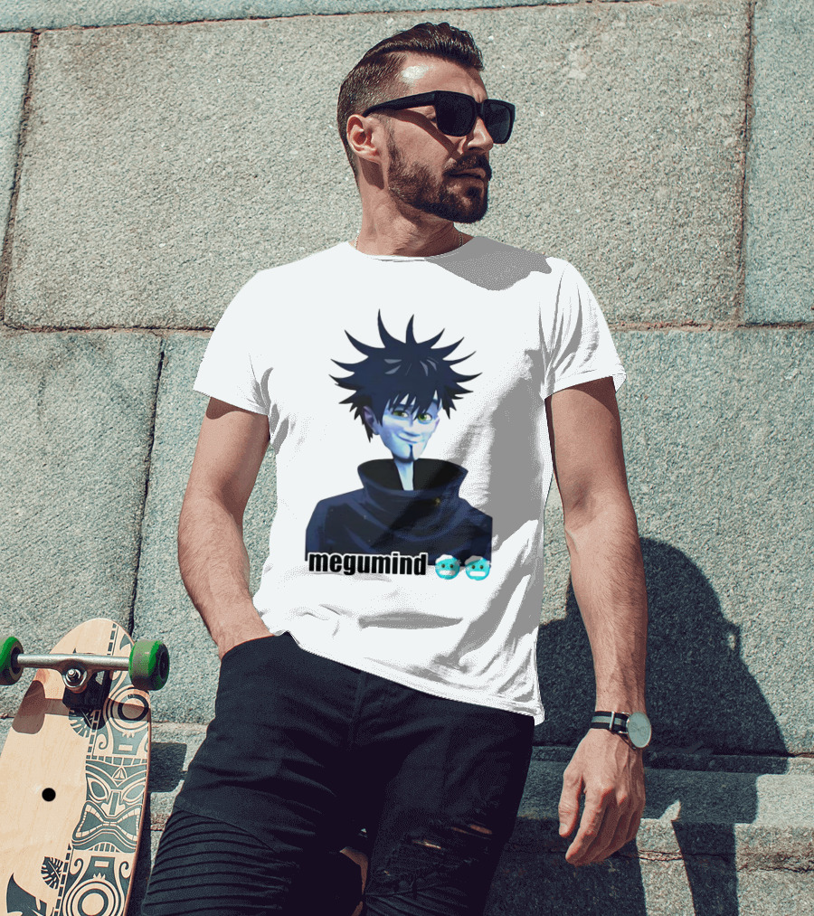 Fushiguro Megumi Megumind Emoji Face T-Shirt