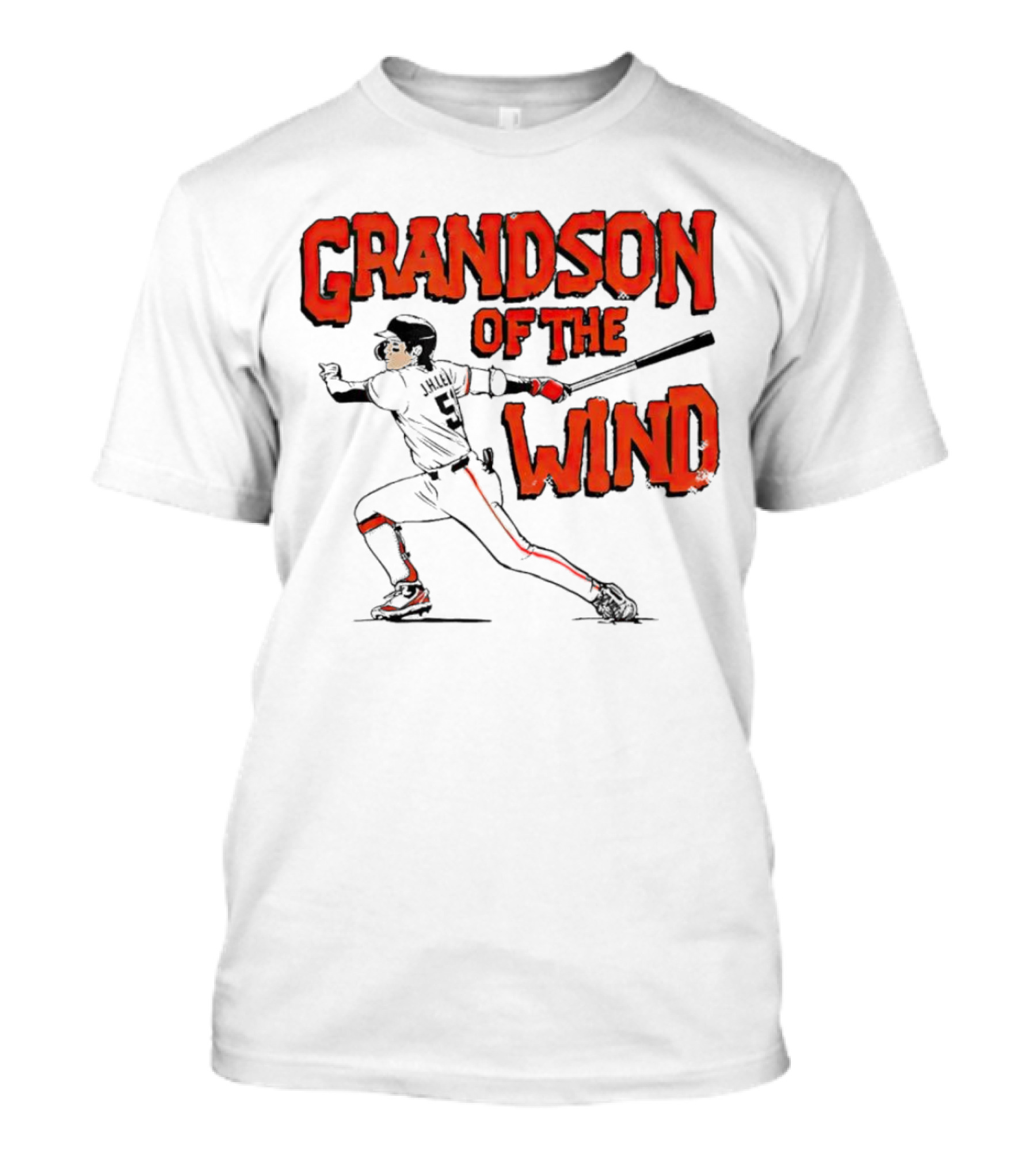 Jung Hoo Lee Grandson Of The Wind San Francisco Giants T-Shirt