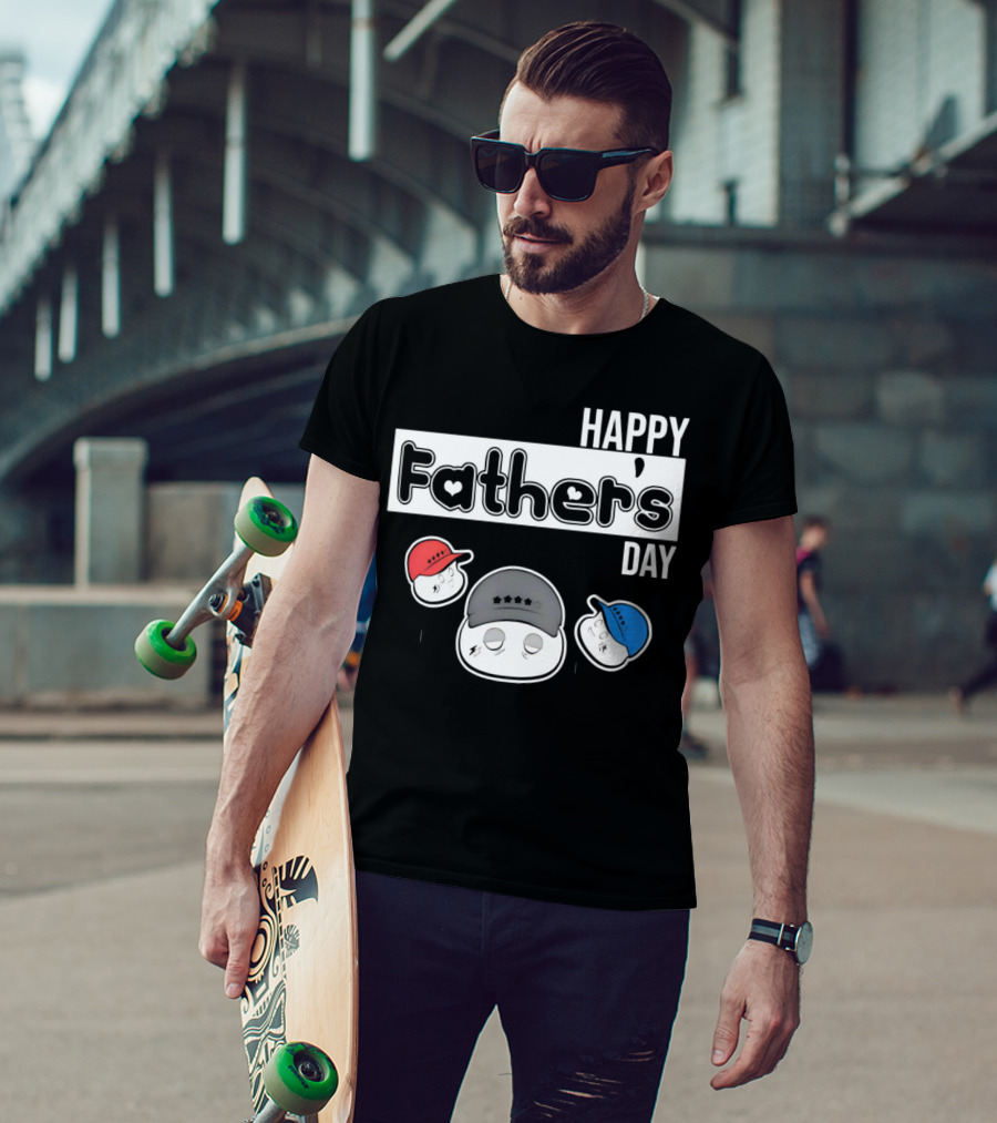 Happy Father’s Day Metokur Inspired Emoji Trio T-Shirt