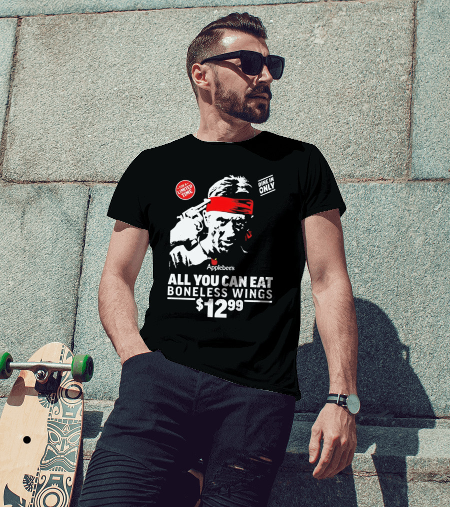 Applebee's All You Can Eat Boneless Wings Dine In Only For A Limited Time $12.99 T-Shirt