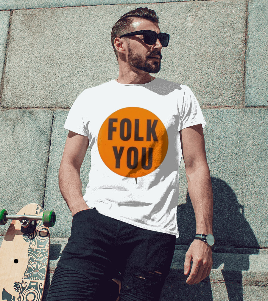 Weird Walk X Tsptr Folk You Badge T-Shirt