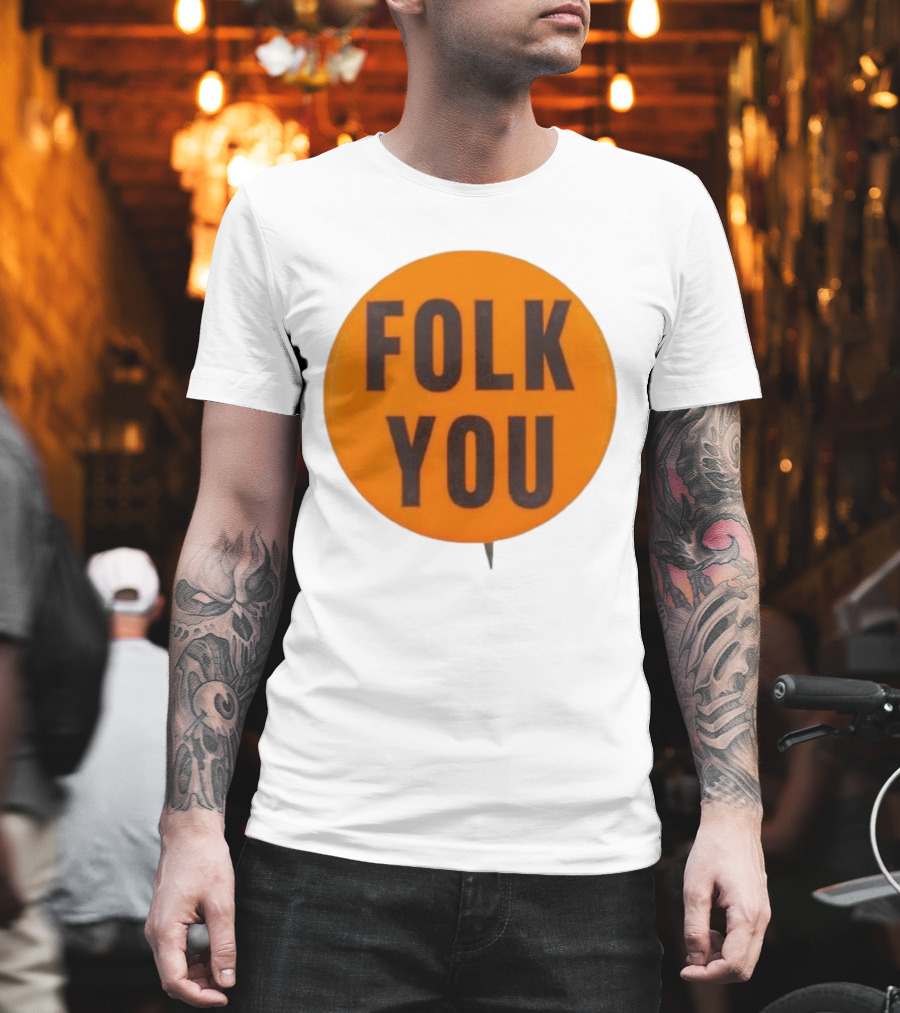 Weird Walk X Tsptr Folk You Badge T-Shirt