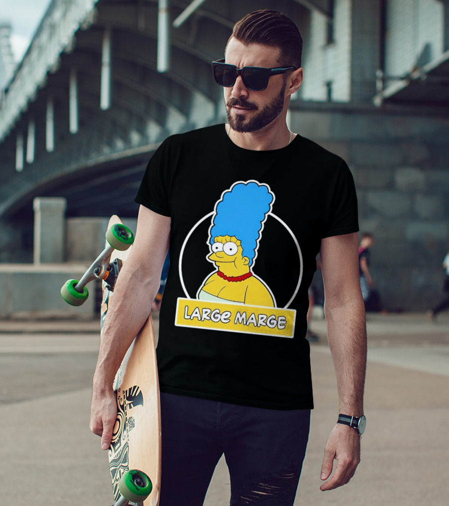 Large Marge Cartoon Character Design Justin Danger Nunley T-Shirt