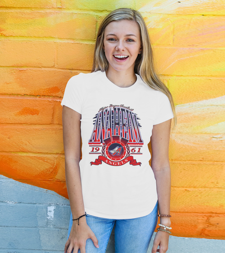 Major League Baseball Anaheim Angels 1961 T-Shirt