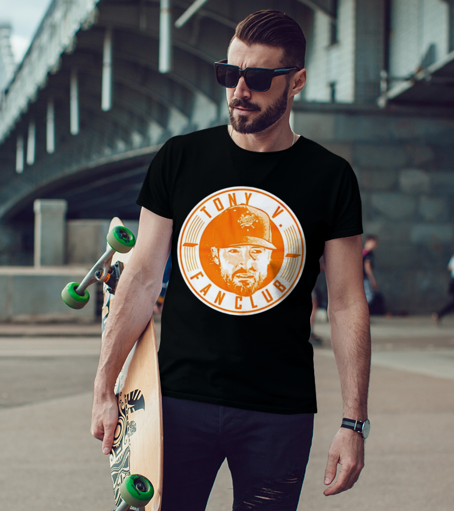 Tony V. Fan Club Baseball Hat T-Shirt