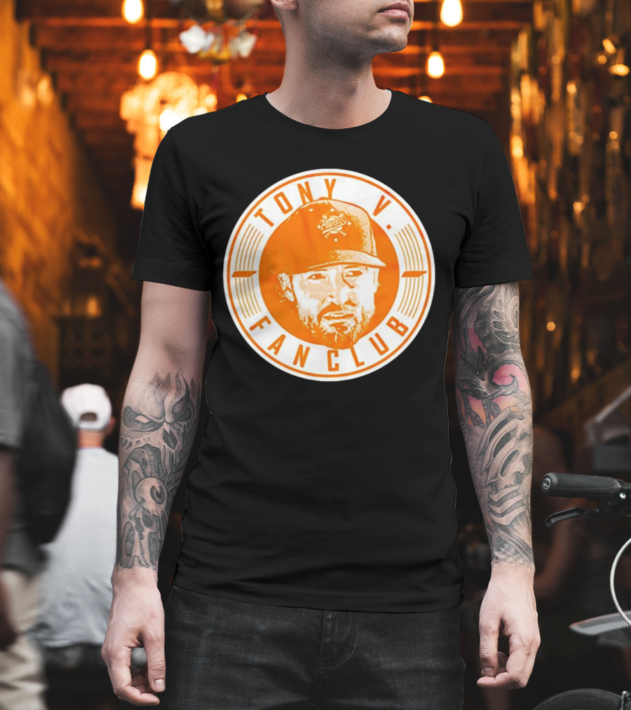 Tony V. Fan Club Baseball Hat T-Shirt