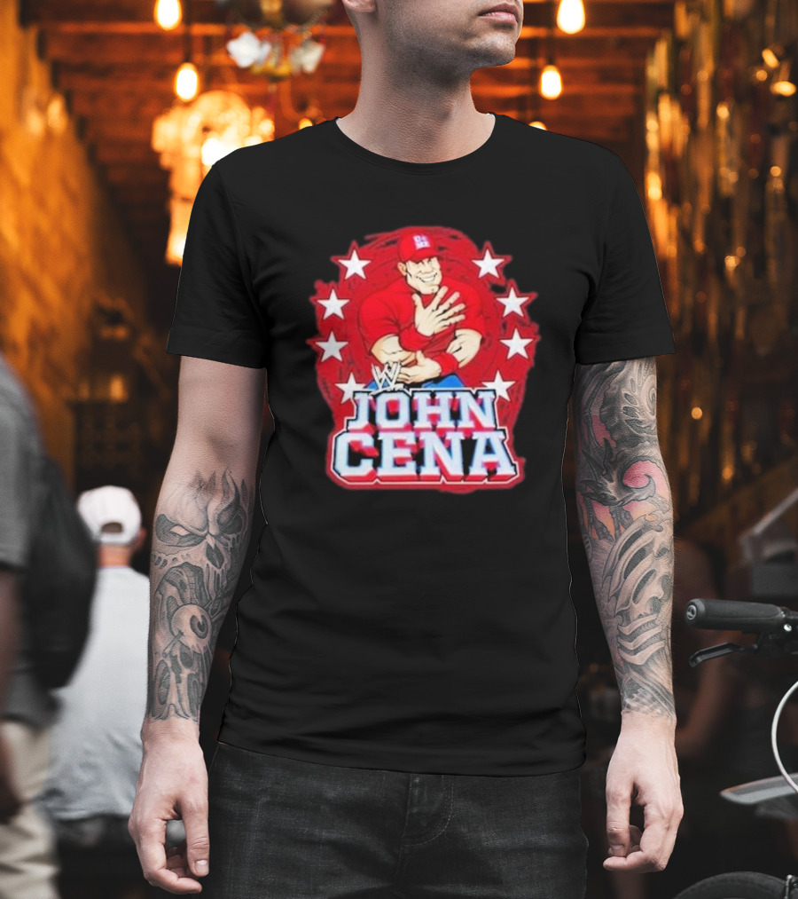 WWE John Cena Cartoon Stars T-Shirt