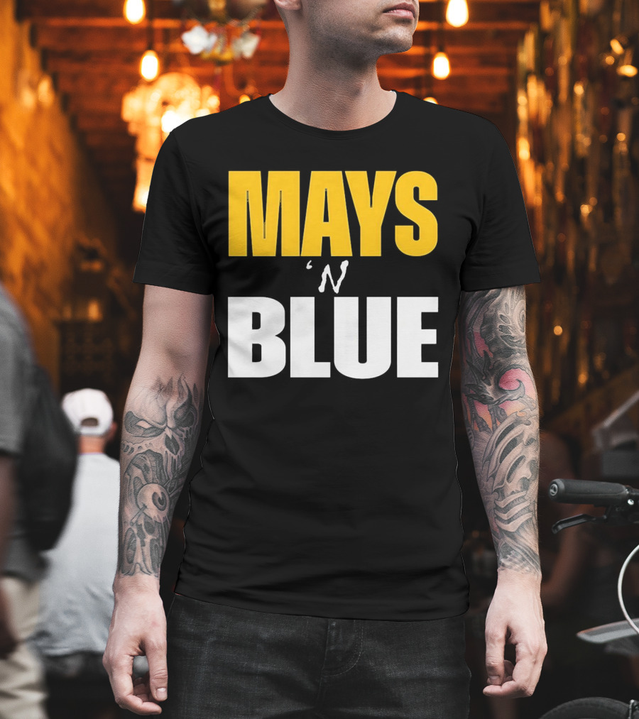 Mays ‘N Blue Michigan Wolverines T-Shirt