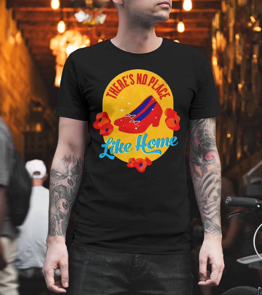 There's No Place Like Home Red Shoes Vintage T-Shirt