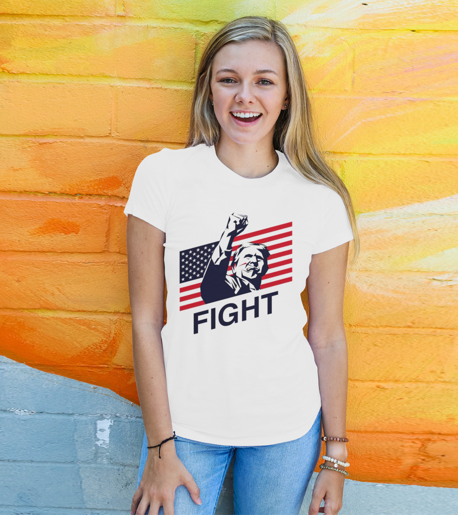 Fight American Flag Patriot T-Shirt