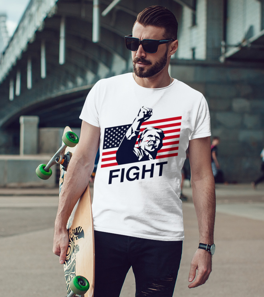 Fight American Flag Patriot T-Shirt