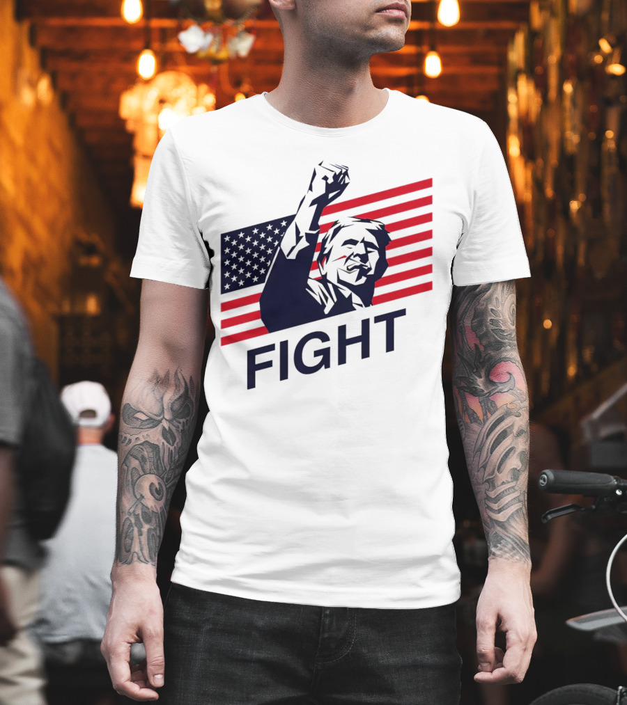 Fight American Flag Patriot T-Shirt