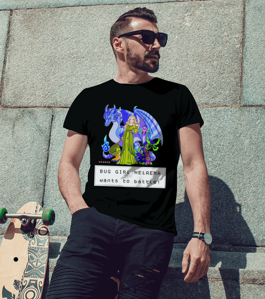 Bug Girl Helaena With Dragon And Insects Wants To Battle T-Shirt