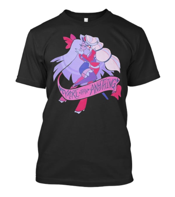 Charlie And Vaggie Hazbin Hotel More Than Anything T-Shirt
