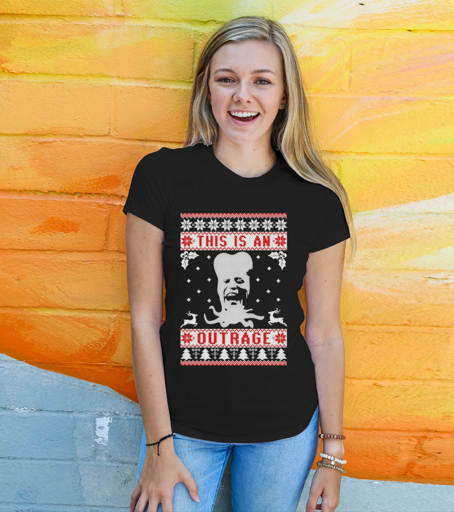This Is An Outrage The Mighty Boosh Ugly T-Shirt