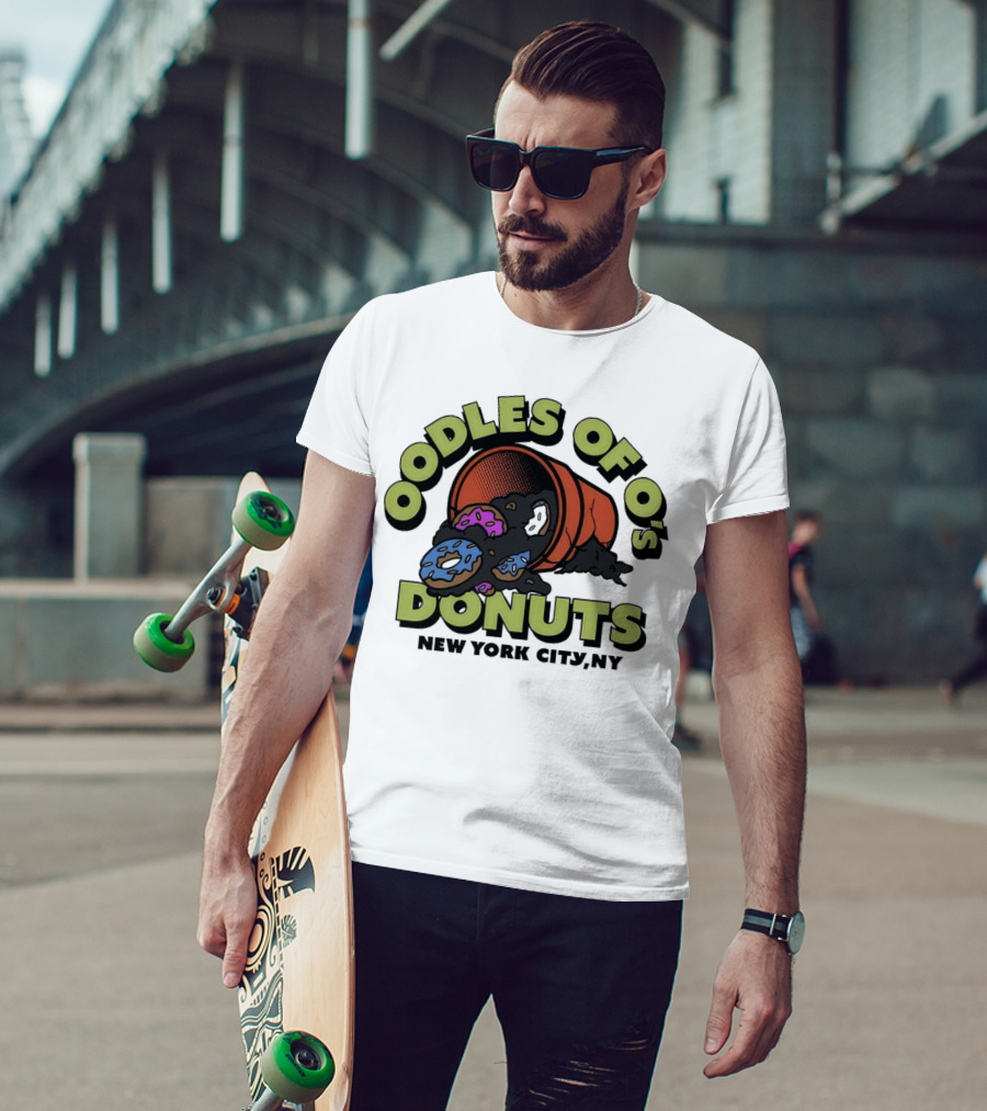 Oodles Of O's Donuts New York City NY T-Shirt