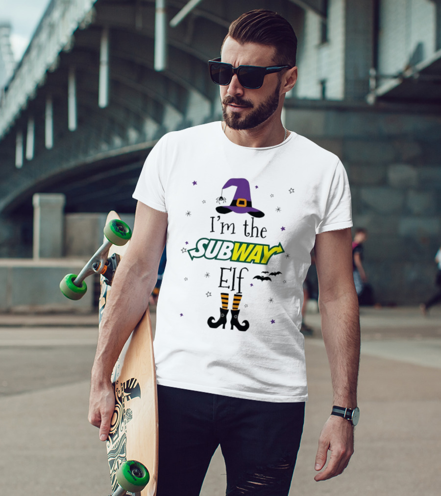 I’m The Subway Witch Elf Halloween T-Shirt