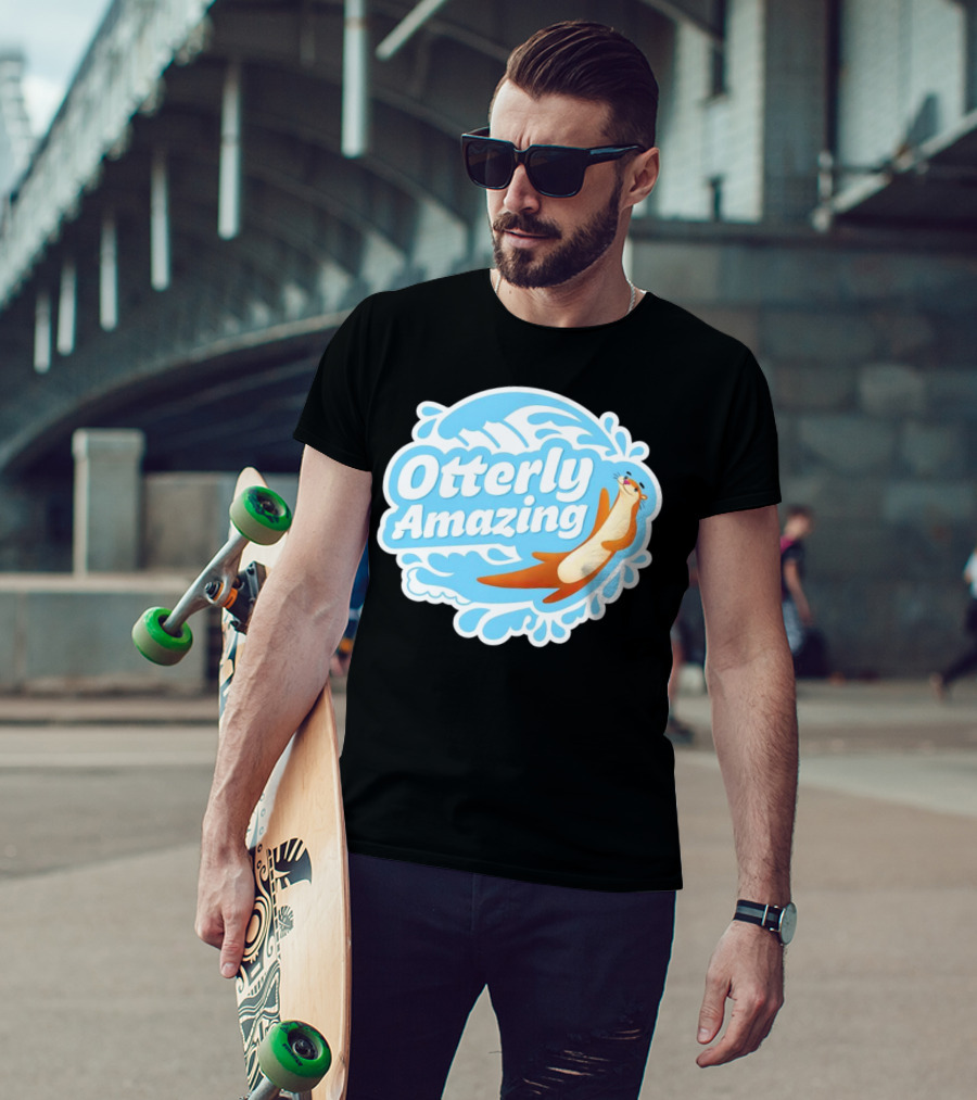 Otterly Amazing Otter Waves T-Shirt