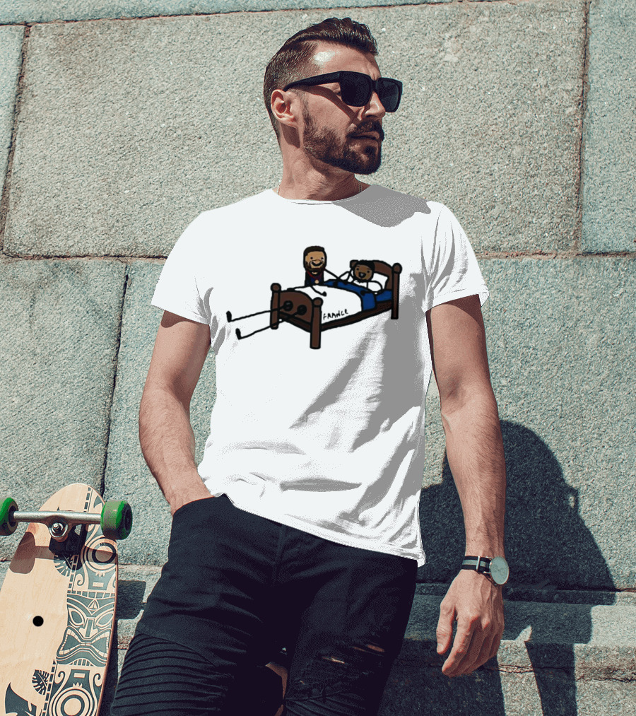 Steph Say Night Night Fanice Basketball Themed Bedtime Scene T-Shirt