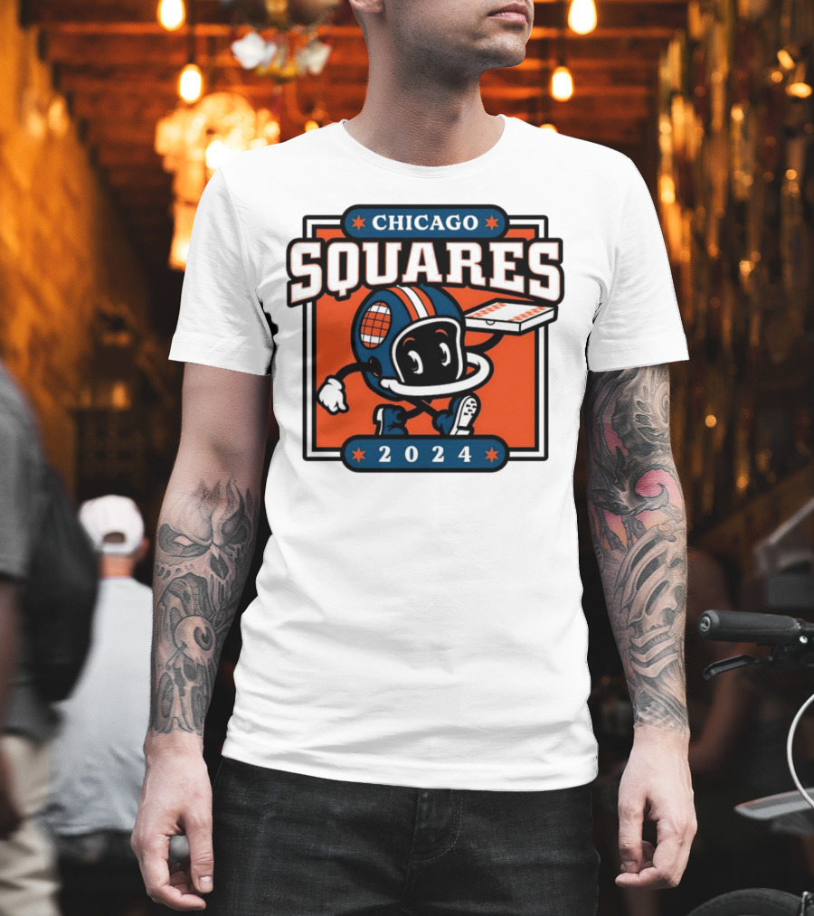 CHICAGO BEARS SQUARES T-Shirt
