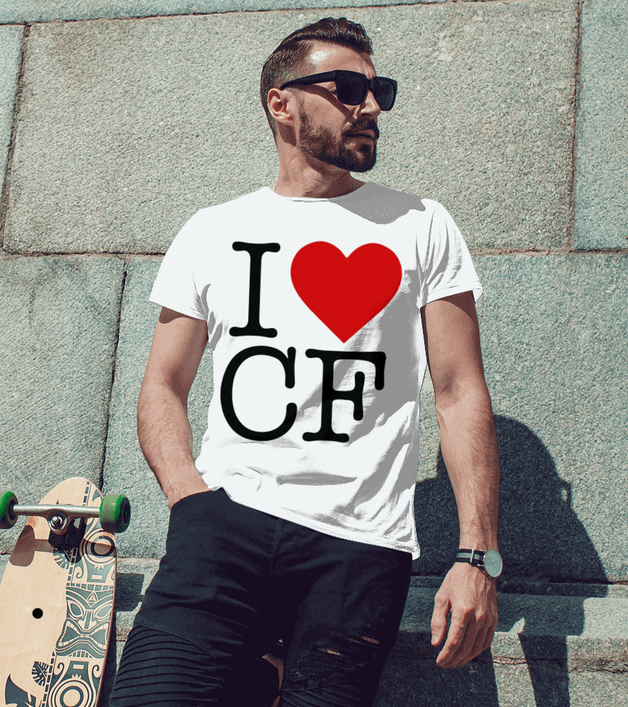 I Heart Charlotte Folk CF T-Shirt