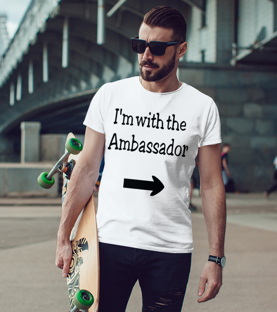 Callista Gingrich I'm With The Ambassador Arrow T-Shirt