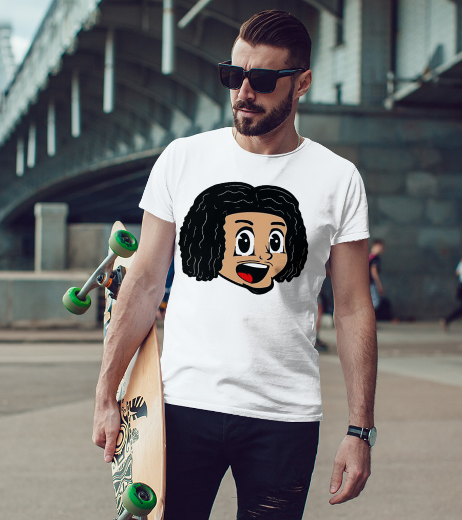 Cookiee Wright Cartoon Face Expression T-Shirt