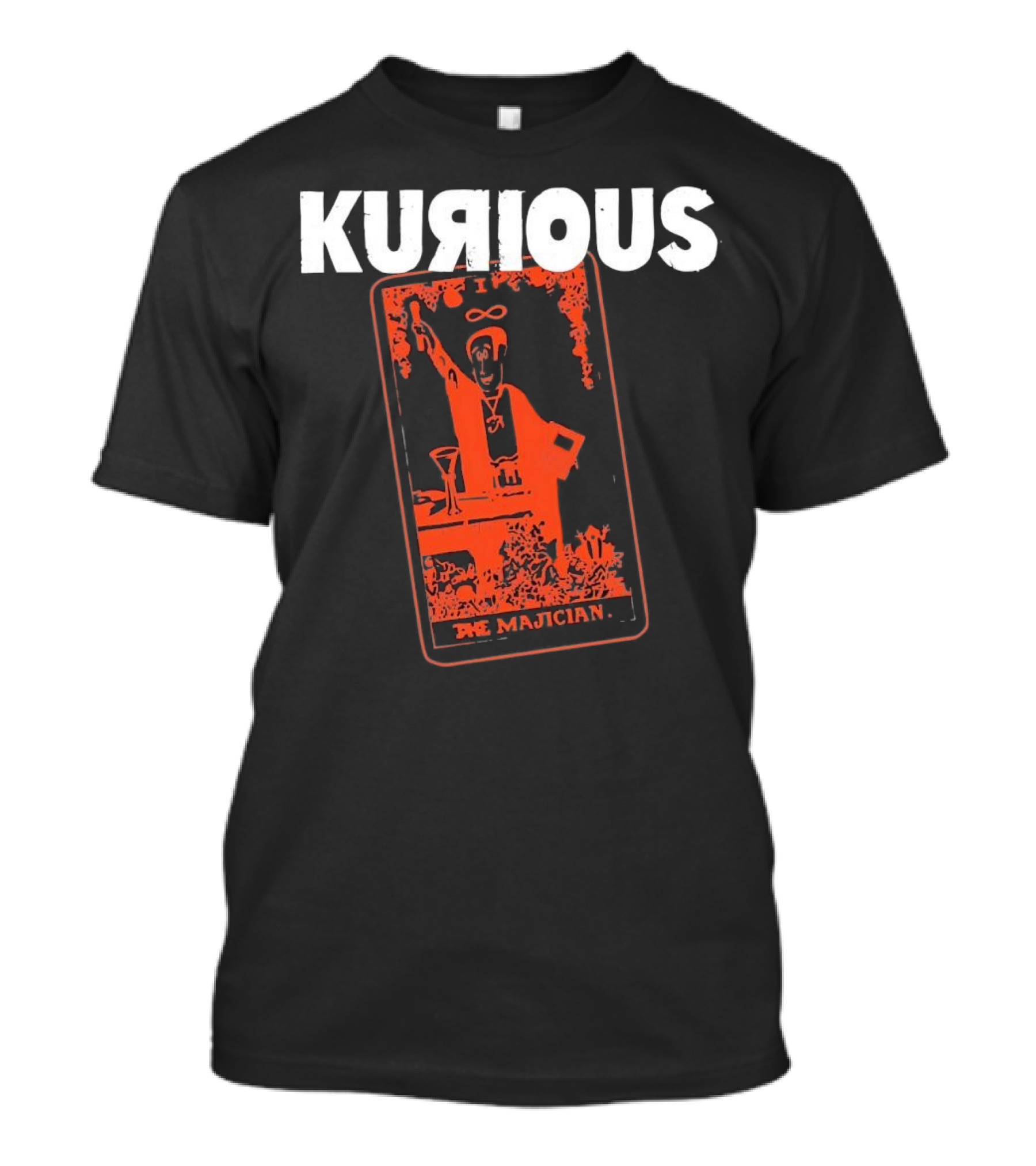 Kurious Gasdrawls The Majician Tarot Card T-Shirt