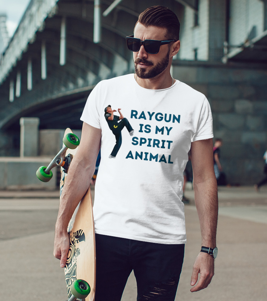 Raygun Is My Spirit Animal Breakdancing T-Shirt