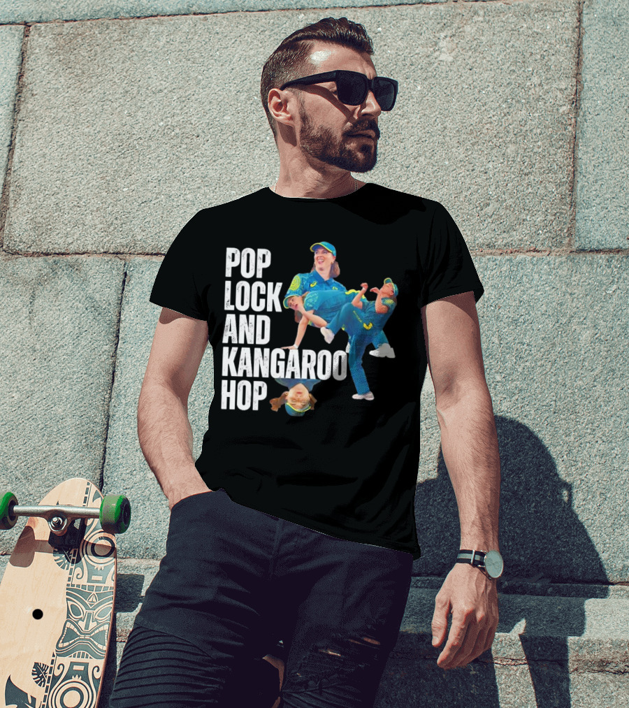 Pop Lock And Kangaroo Hop Raygun Rachael Olympics T-Shirt