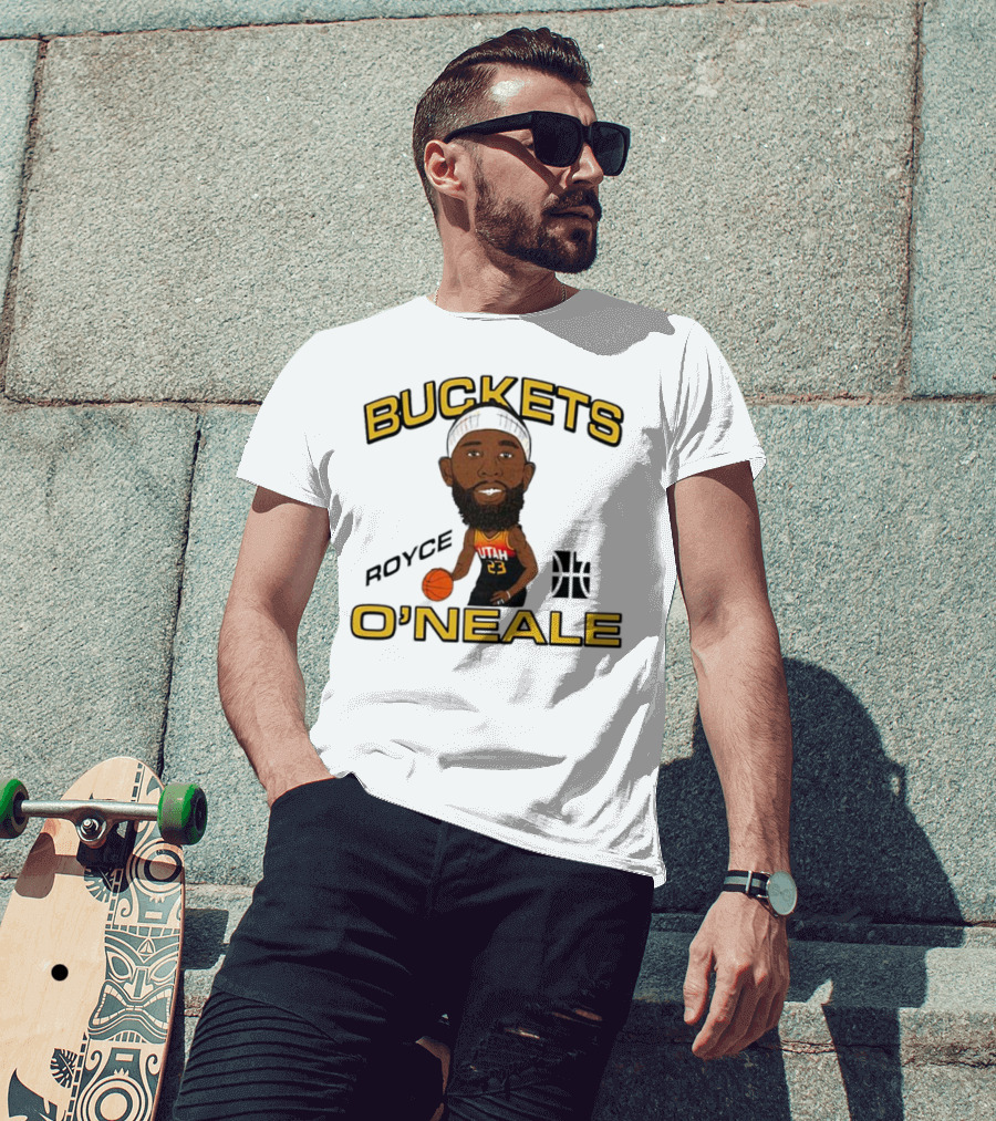 Buckets O'Neale Royce Utah T-Shirt