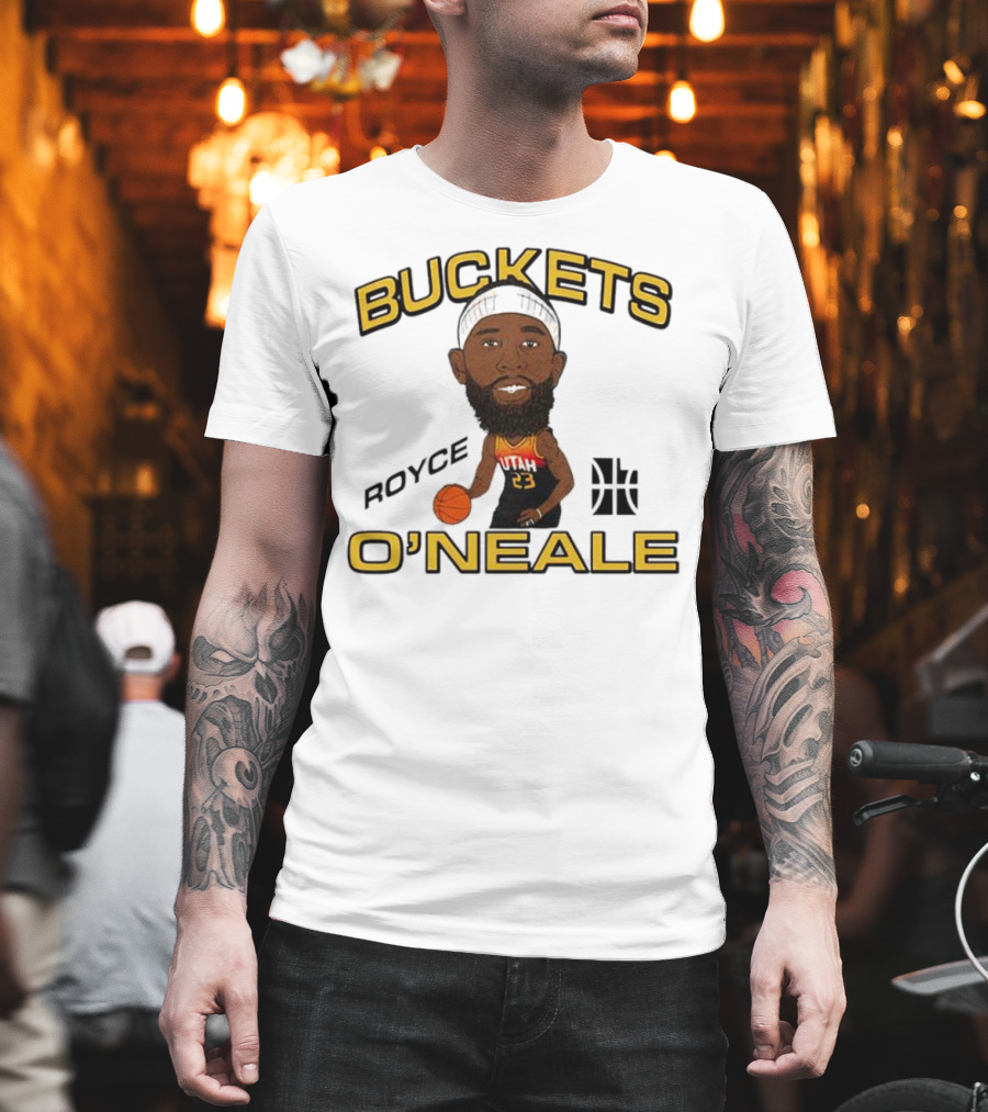 Buckets O'Neale Royce Utah T-Shirt