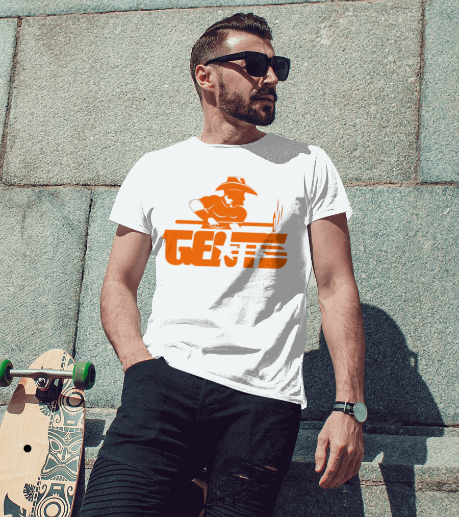 Tennessee Volunteers Gents Cowboy Branding Iron T-Shirt