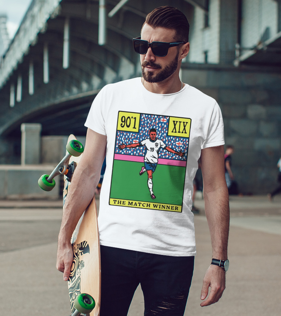 England Football Team Player 19 The Match Winner 90+1 XIX T-Shirt