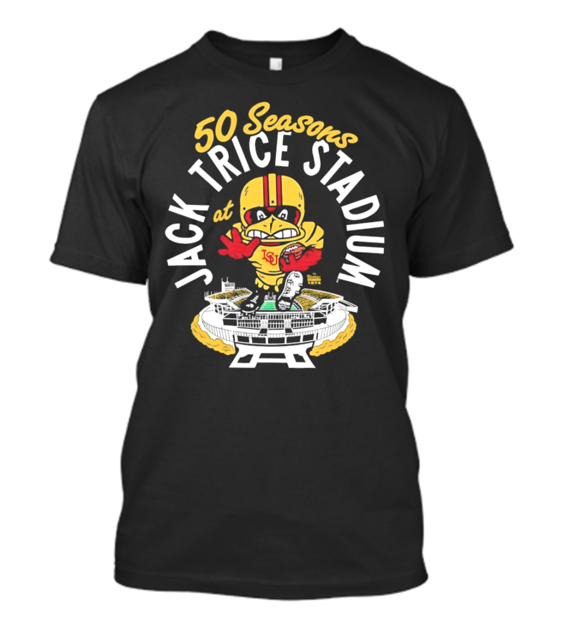 50 Seasons At Jack Trice Stadium Iowa State Cyclones Mascot T-Shirt